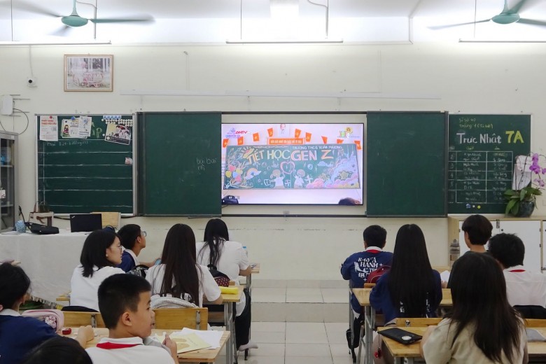 Học sinh Thực nghiệm KHGD tham gia “Tiết học Gen Z” mùa 2